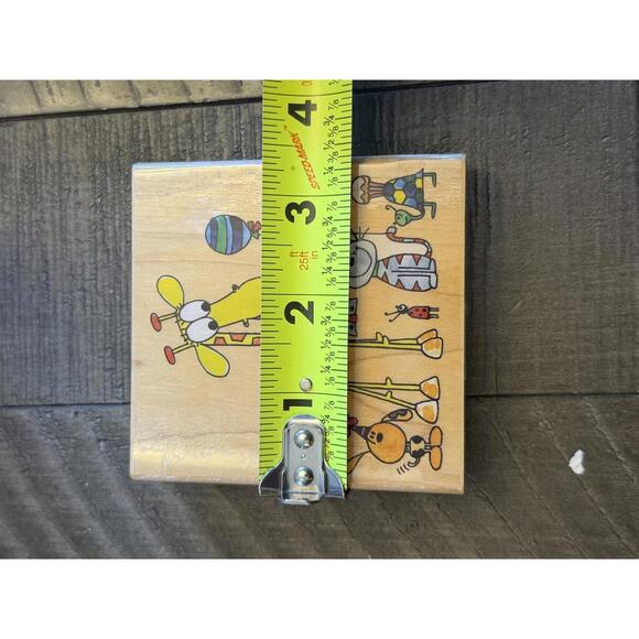 Penny Black Party Animals! 2007 wood block rubber stamp - Picture 7 of 8